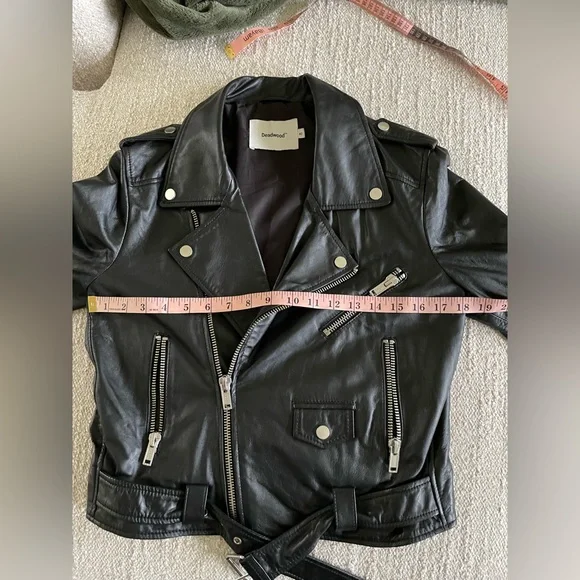 Deadwood Joan short biker jacket - Picture 8 of 15